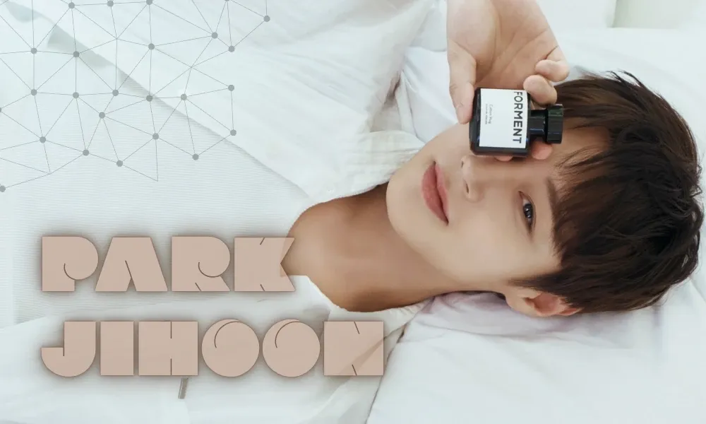 Behind-the-scenes cut of Park Jihoon