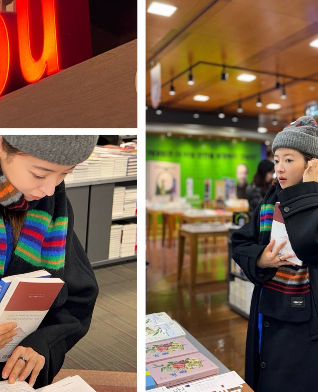 Behind-the-scenes cut of Lee Seyoung