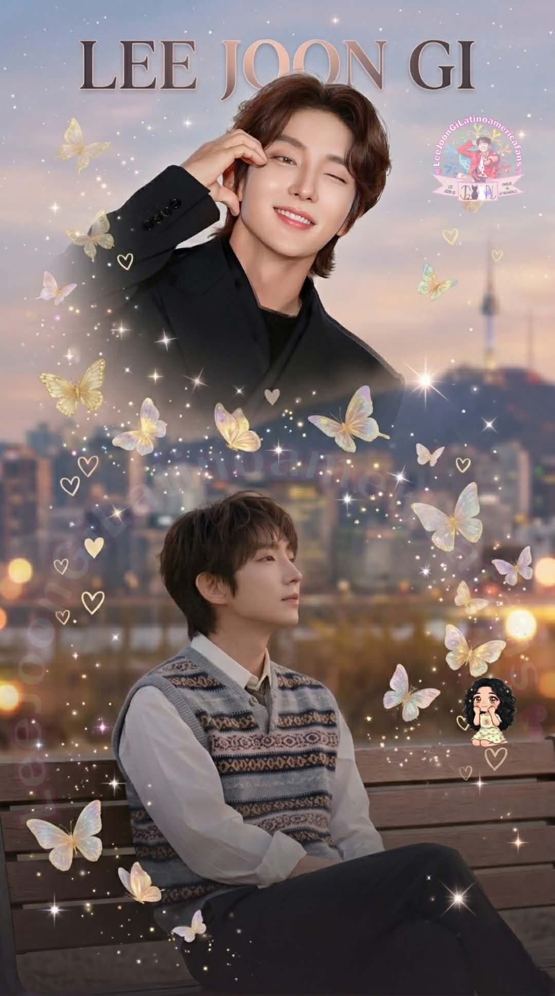 Behind-the-scenes cut of Lee Joongi