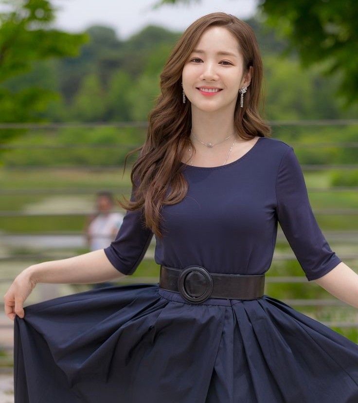 粉絲拍下的朴敏英瞬間