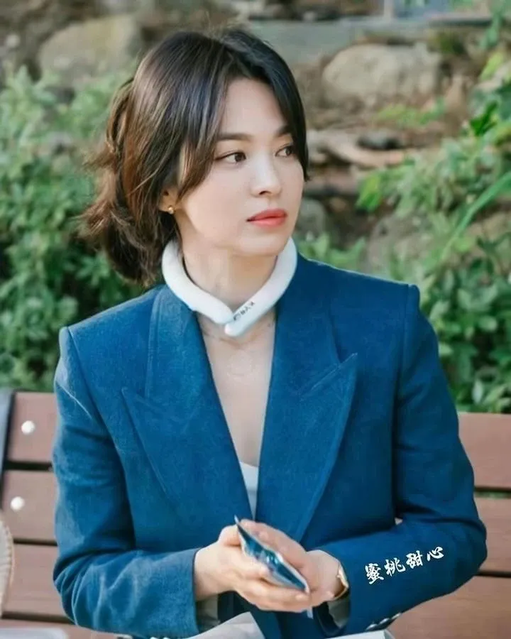 Behind-the-scenes cut of Song Hyekyo