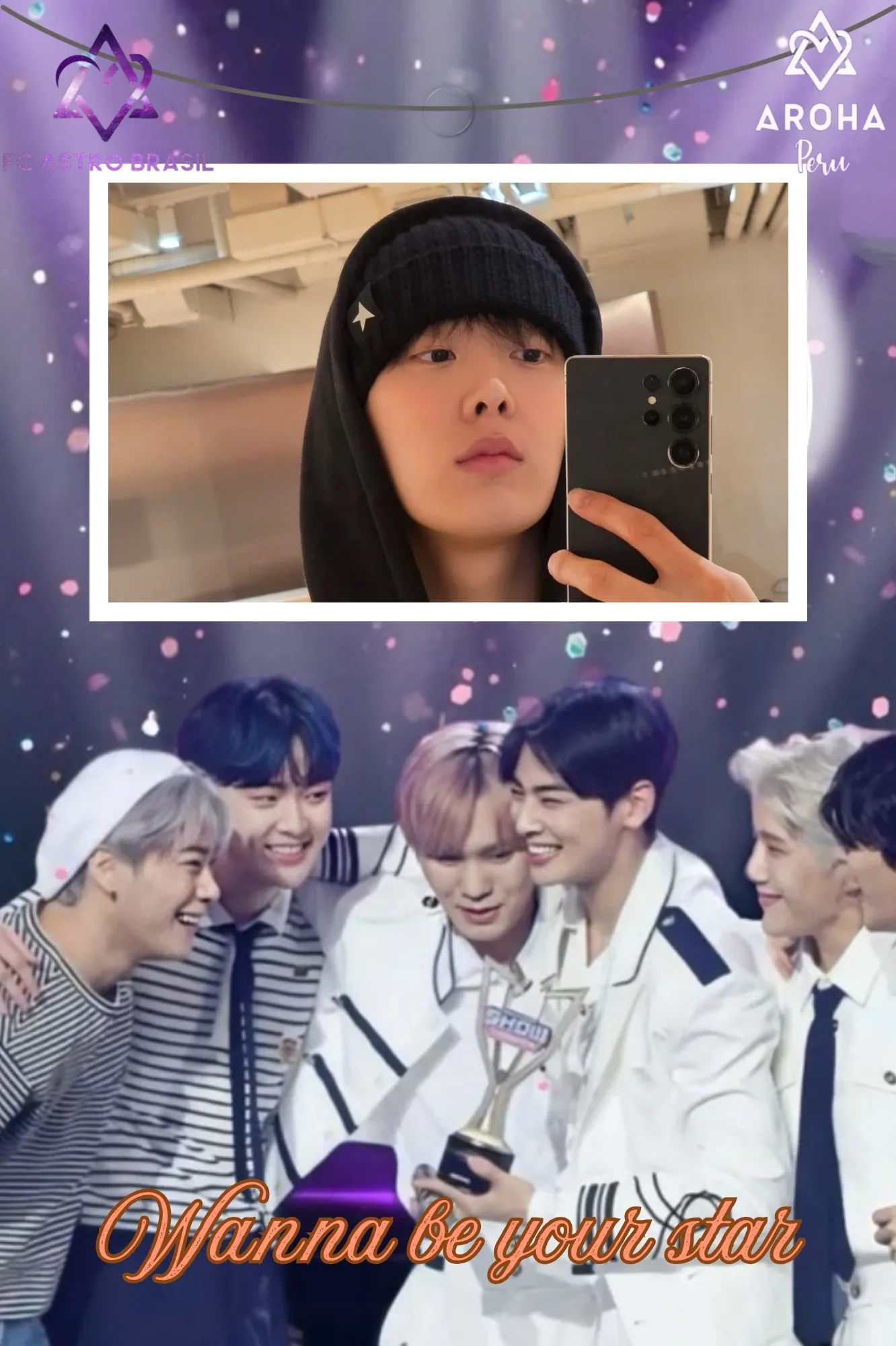 A moment captured by a fan of Yoon Sanha