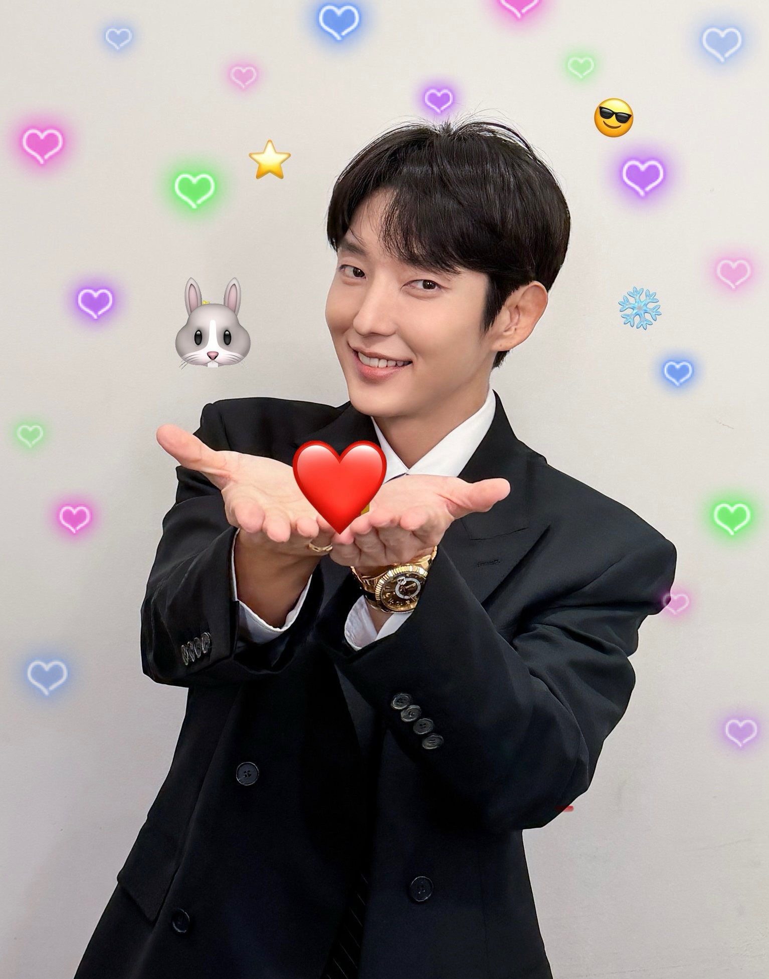 Behind-the-scenes cut of Lee Joongi