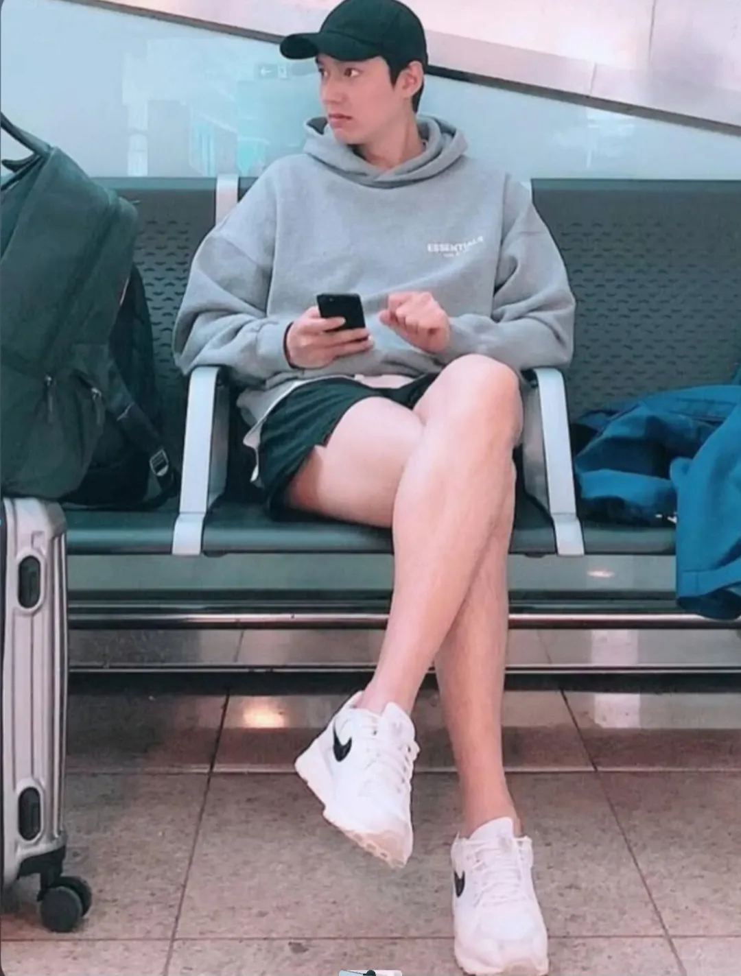 Recent activity shot of Lee Minho