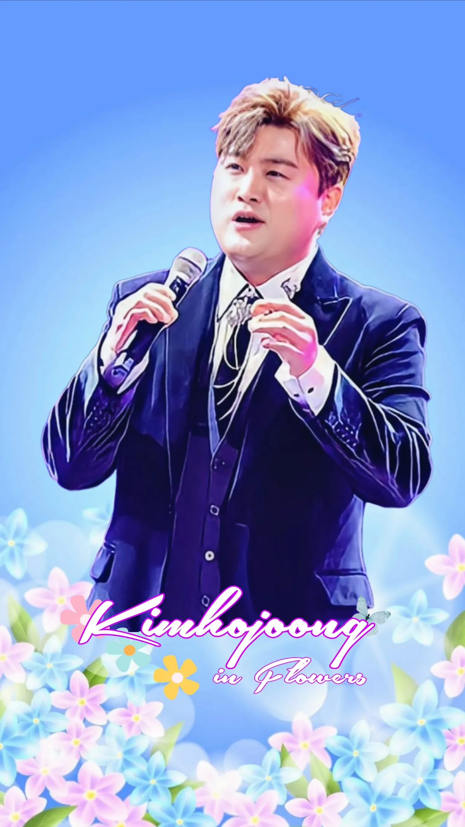 A moment captured by a fan of Kim Hojoong
