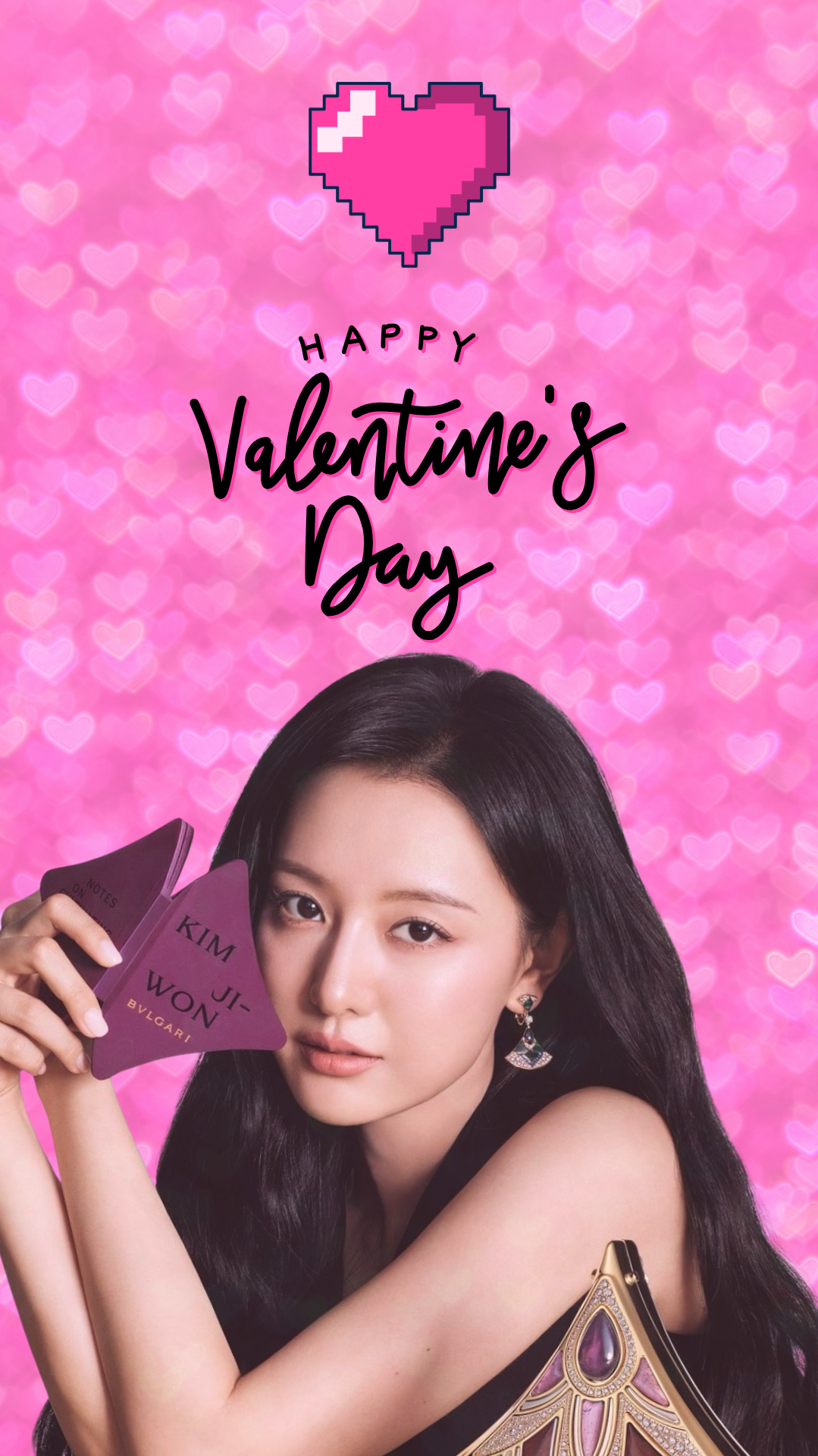 Representative background image loved by Kim Jiwon fandom