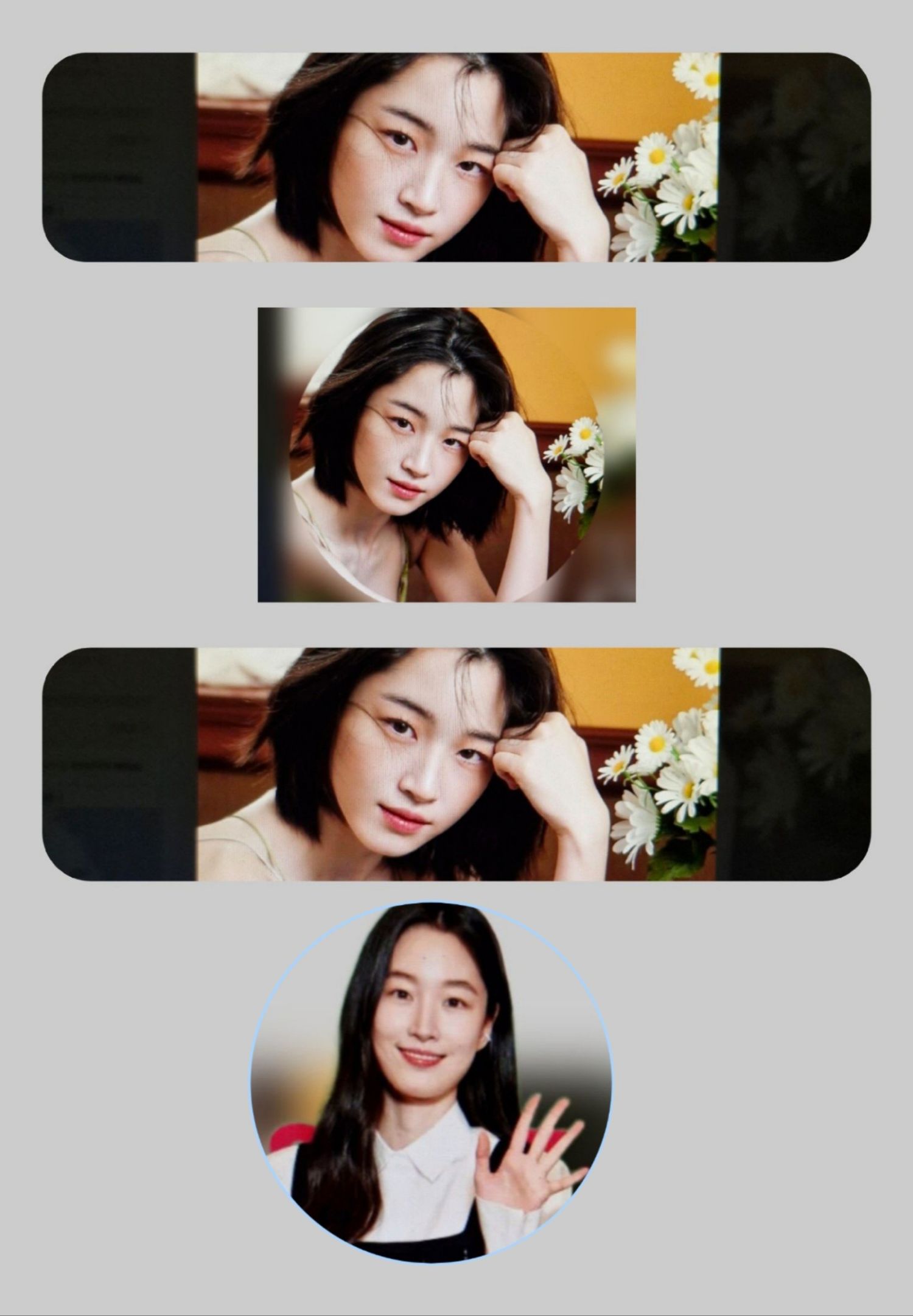 A moment captured by a fan of Won Jian