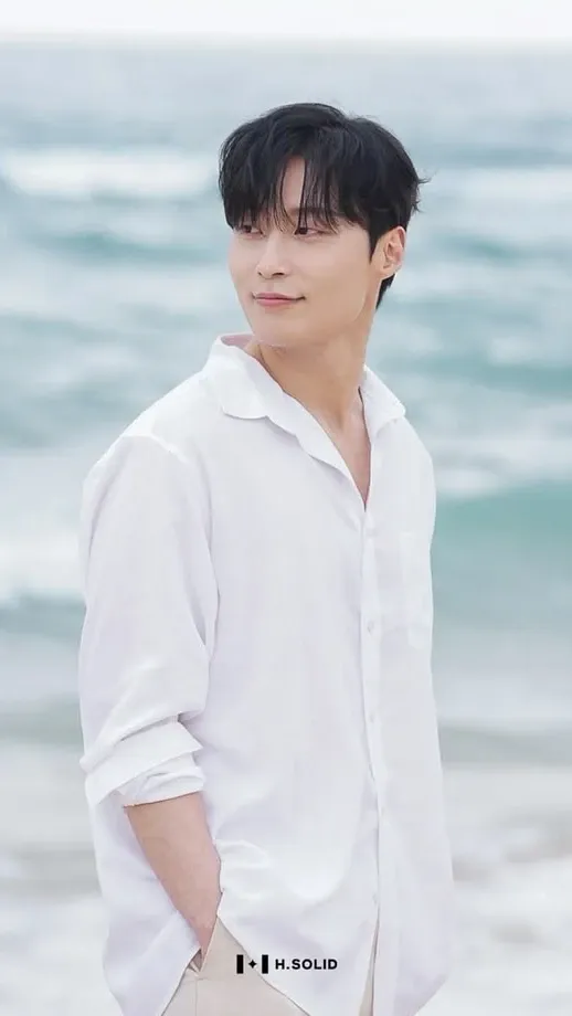 Special wallpaper made by Heo Namjun's fans