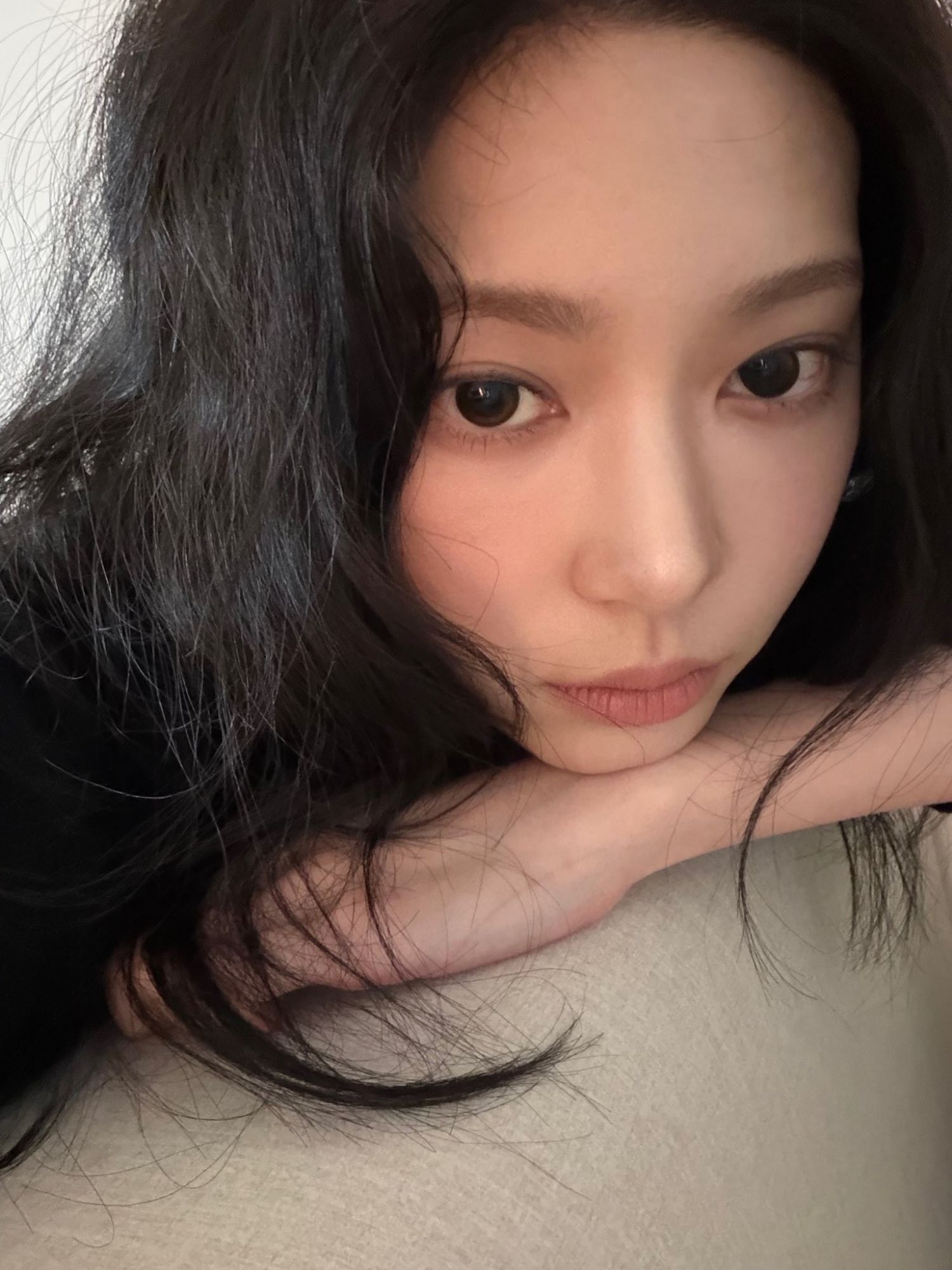 A moment captured by a fan of Kim Minju