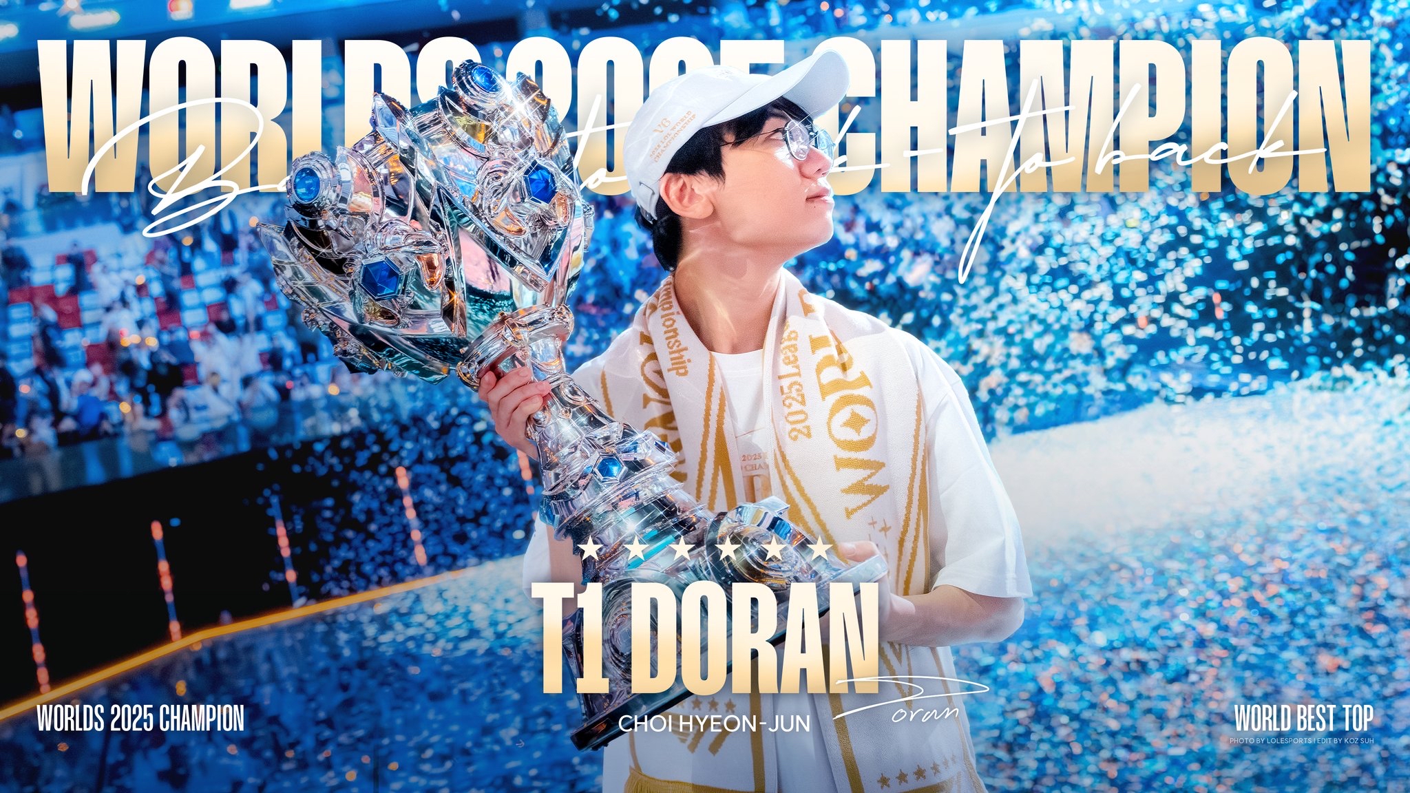 A moment captured by a fan of Doran