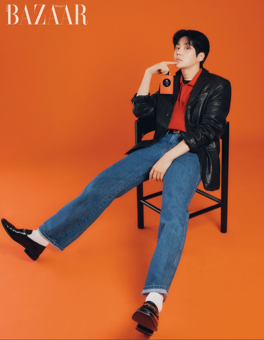 Behind-the-scenes cut of Kim Seonho