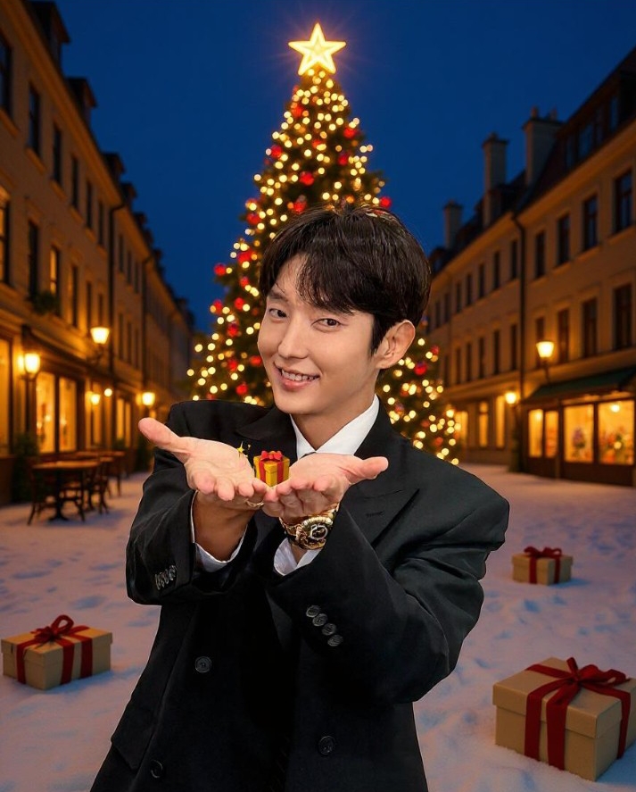 Behind-the-scenes cut of Lee Joongi