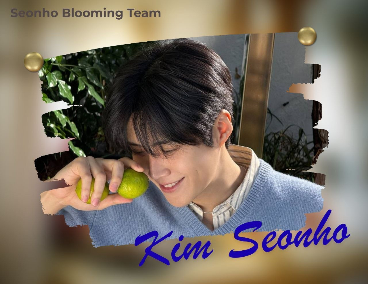A moment captured by a fan of Kim Seonho