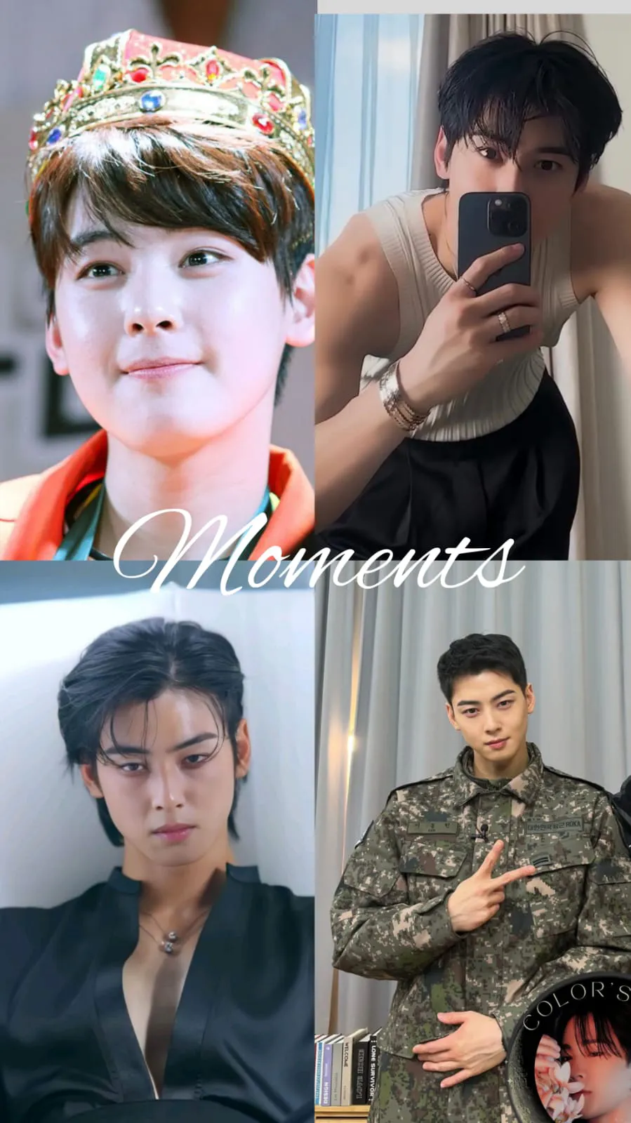 A moment captured by a fan of Cha Eunwoo