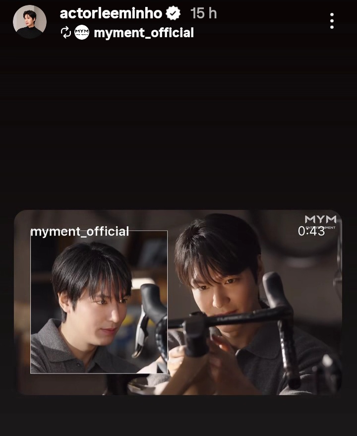 イ・ミンホの最近の活動ショット