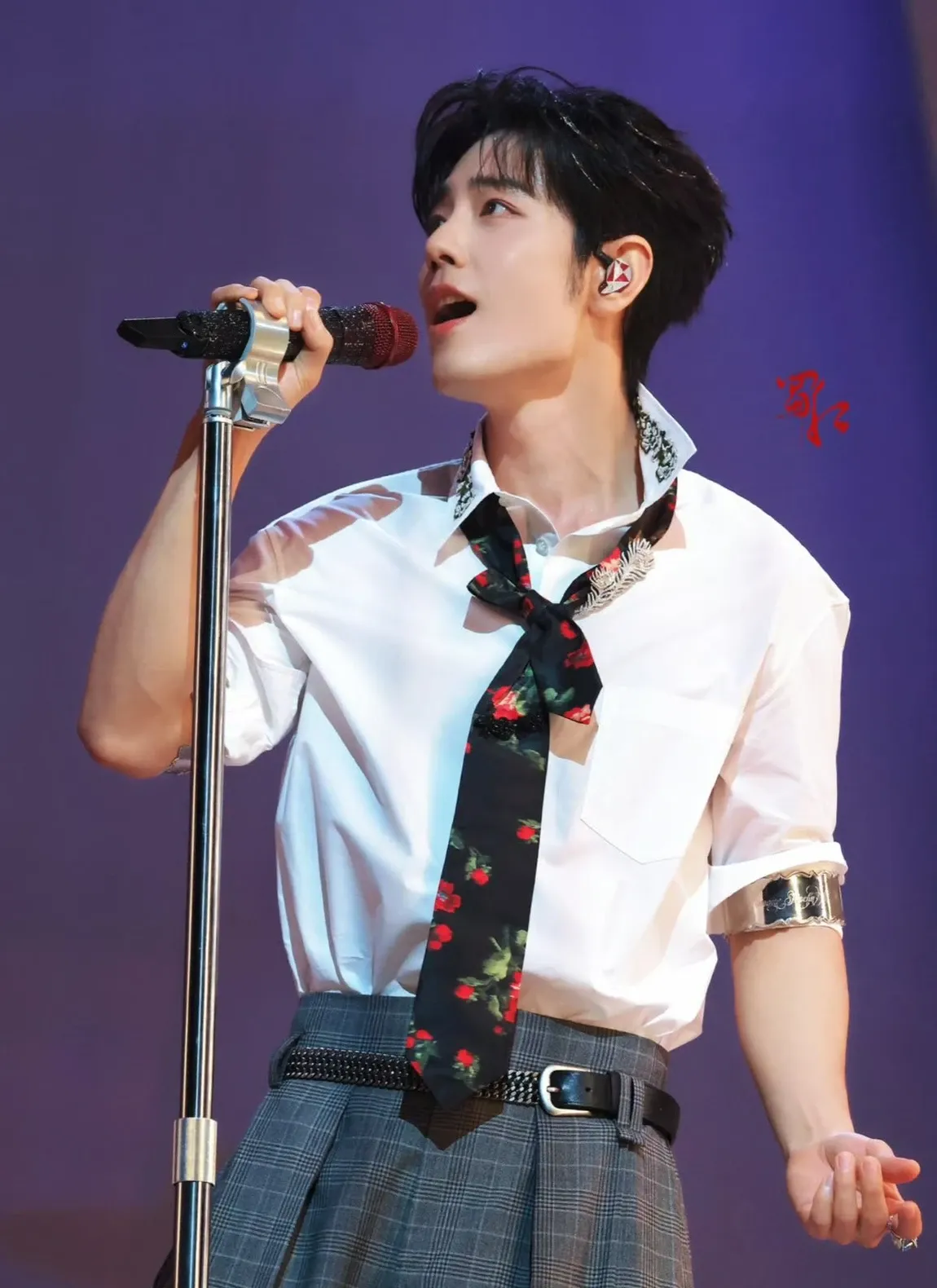 A moment captured by a fan of Xiao Zhan