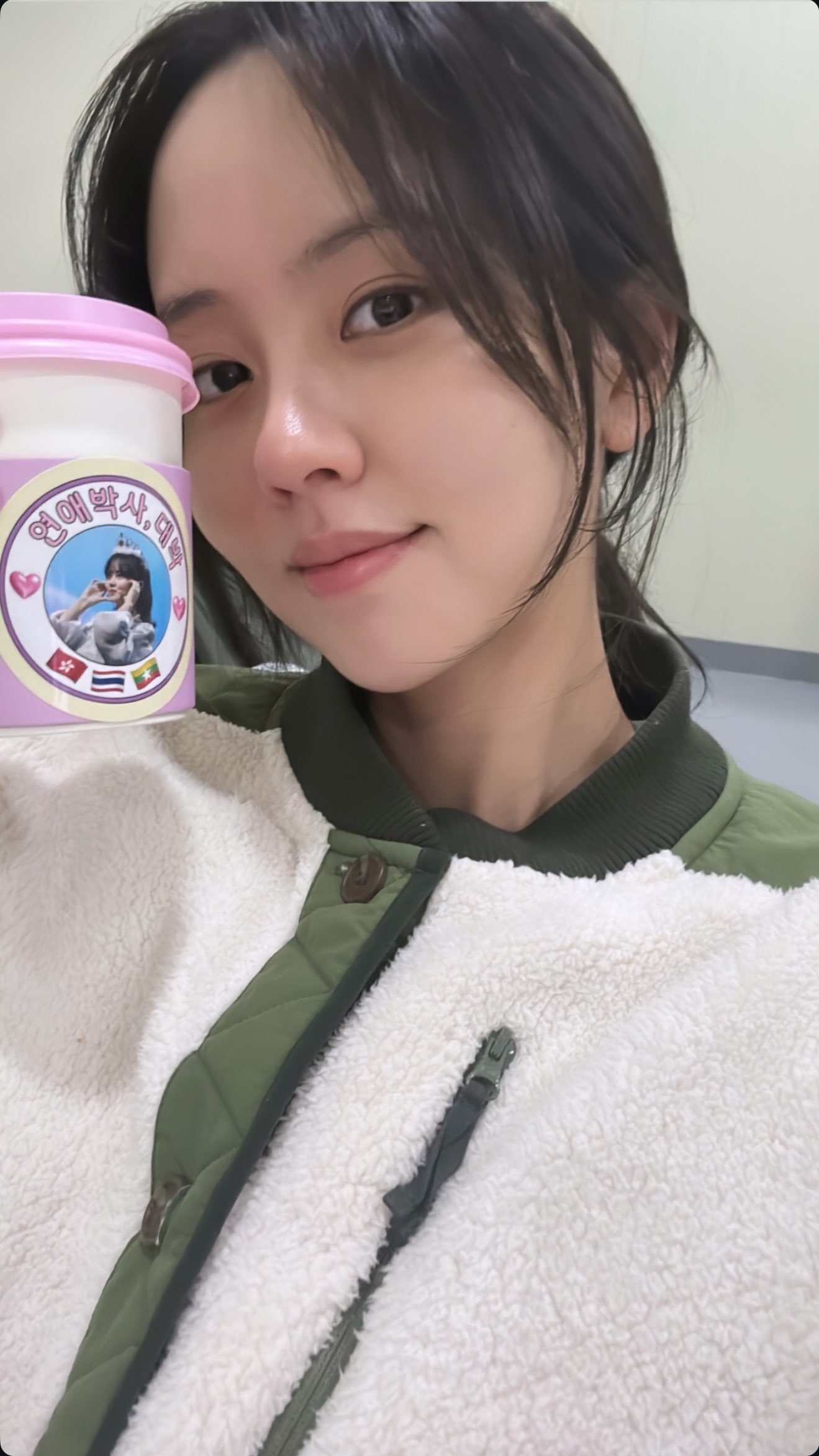 A moment captured by a fan of Kim Sohyun