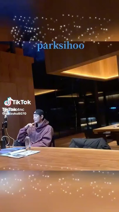 Special wallpaper made by Park Sihoo's fans