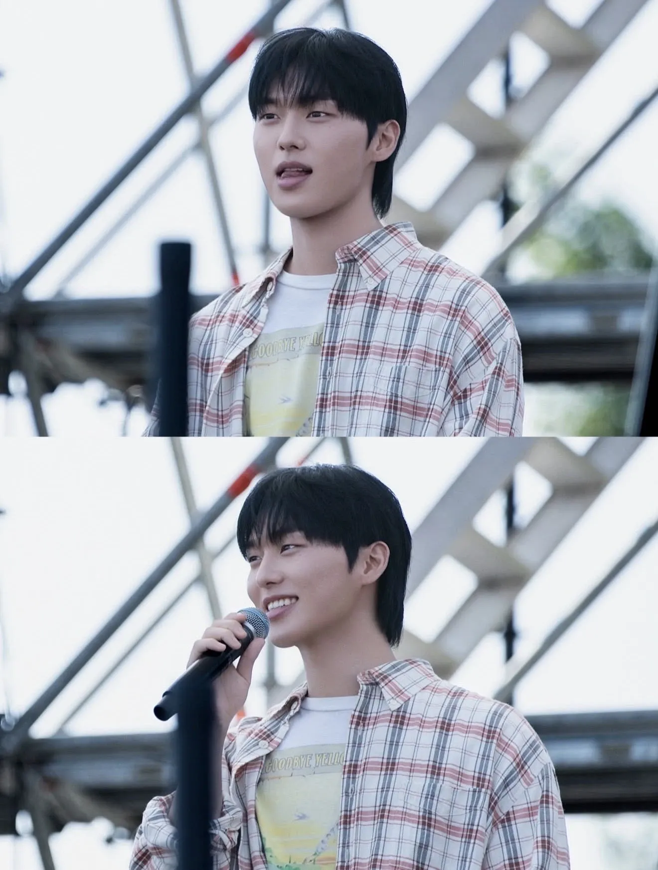Behind-the-scenes cut of Choi Hyunwook