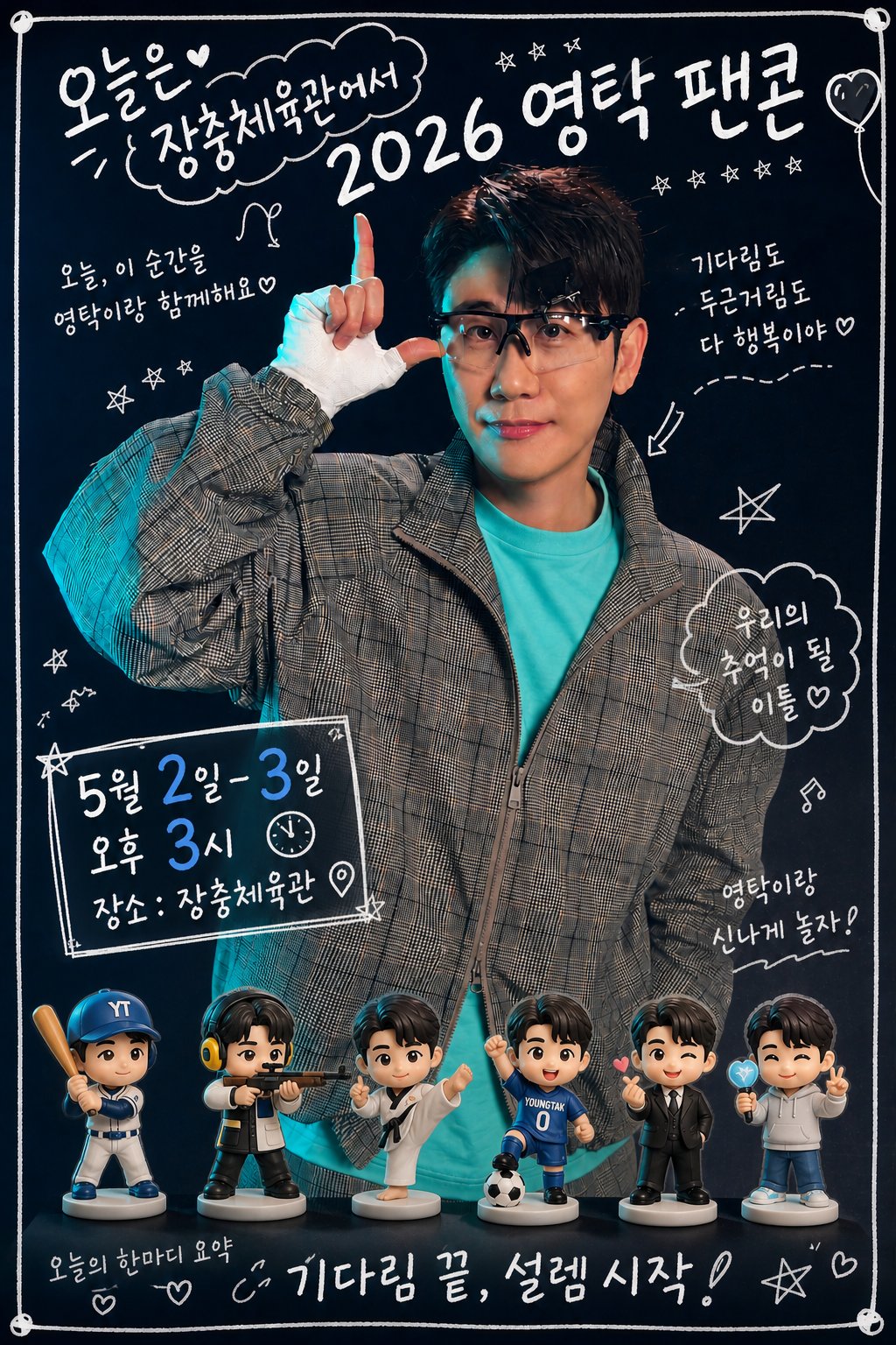 Behind-the-scenes cut of Young Tak