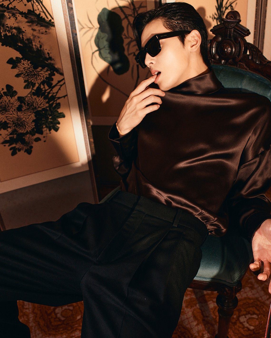 A moment captured by a fan of Cha Eunwoo