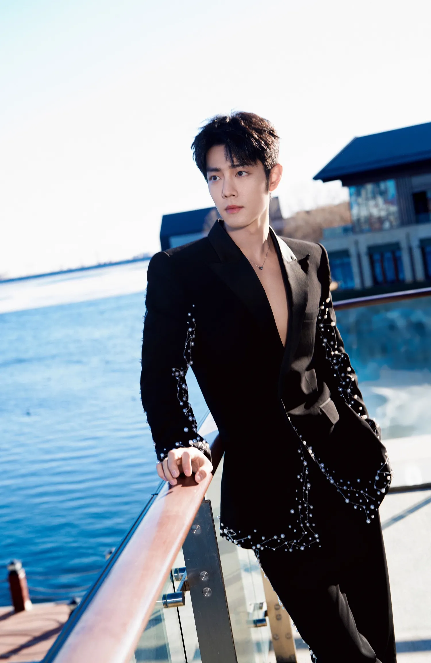 Recent activity shot of Xiao Zhan