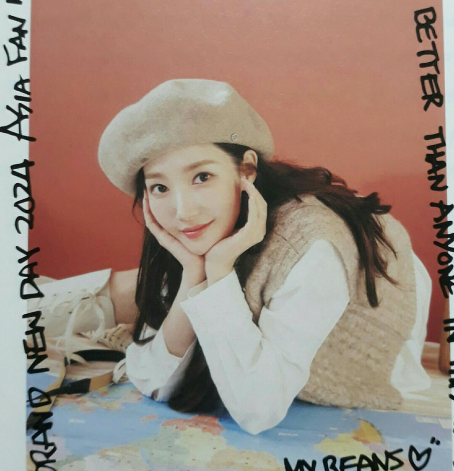 Recent activity shot of Park Minyoung