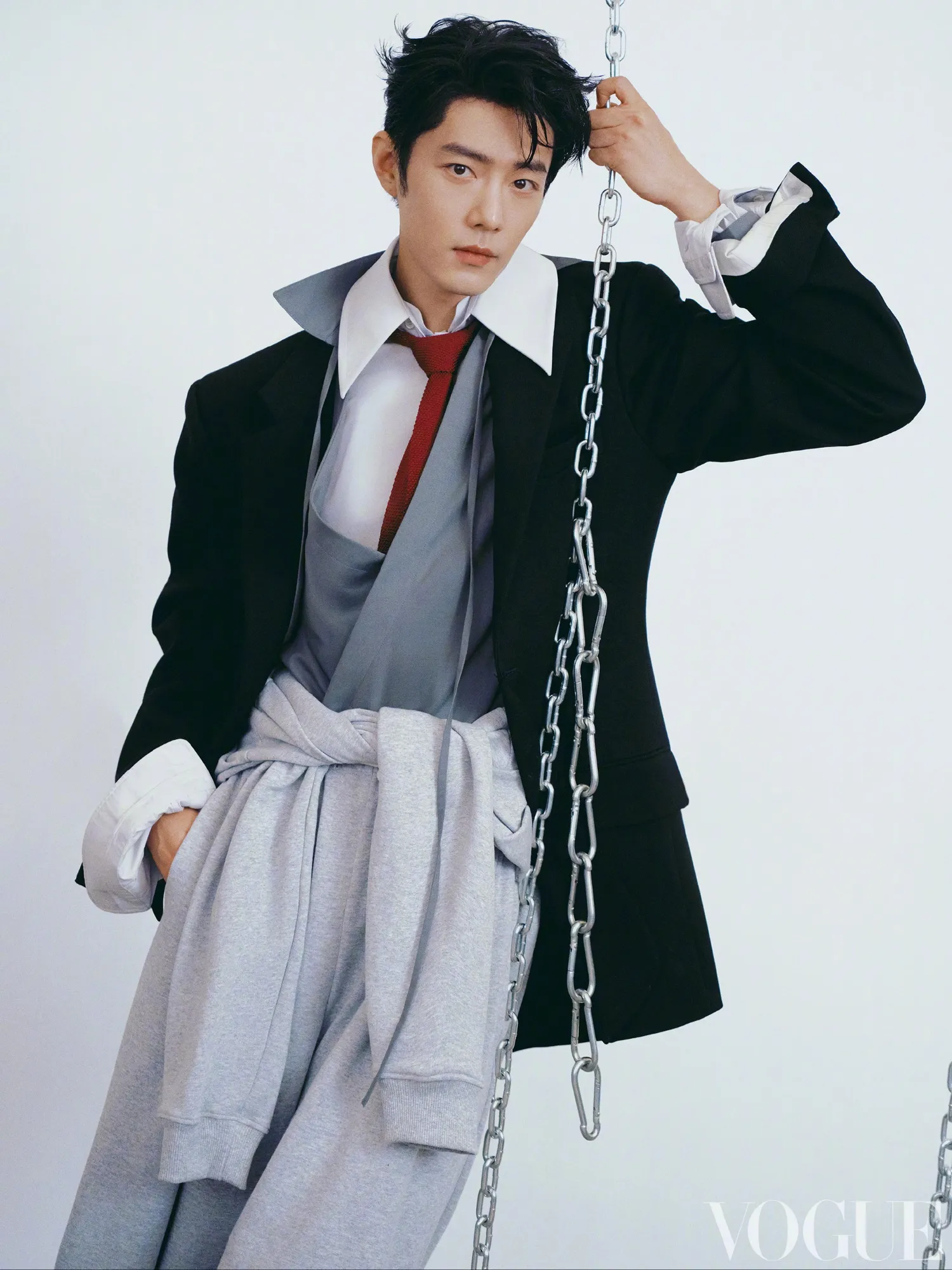 Recent activity shot of Xiao Zhan