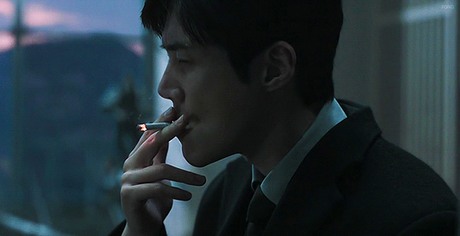 Behind-the-scenes cut of Kim Seonho