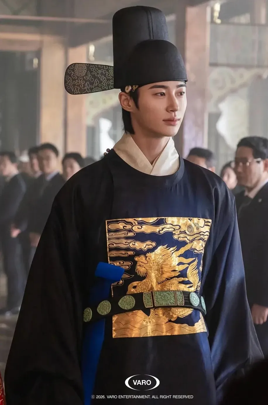 A moment captured by a fan of Byeon Wooseok