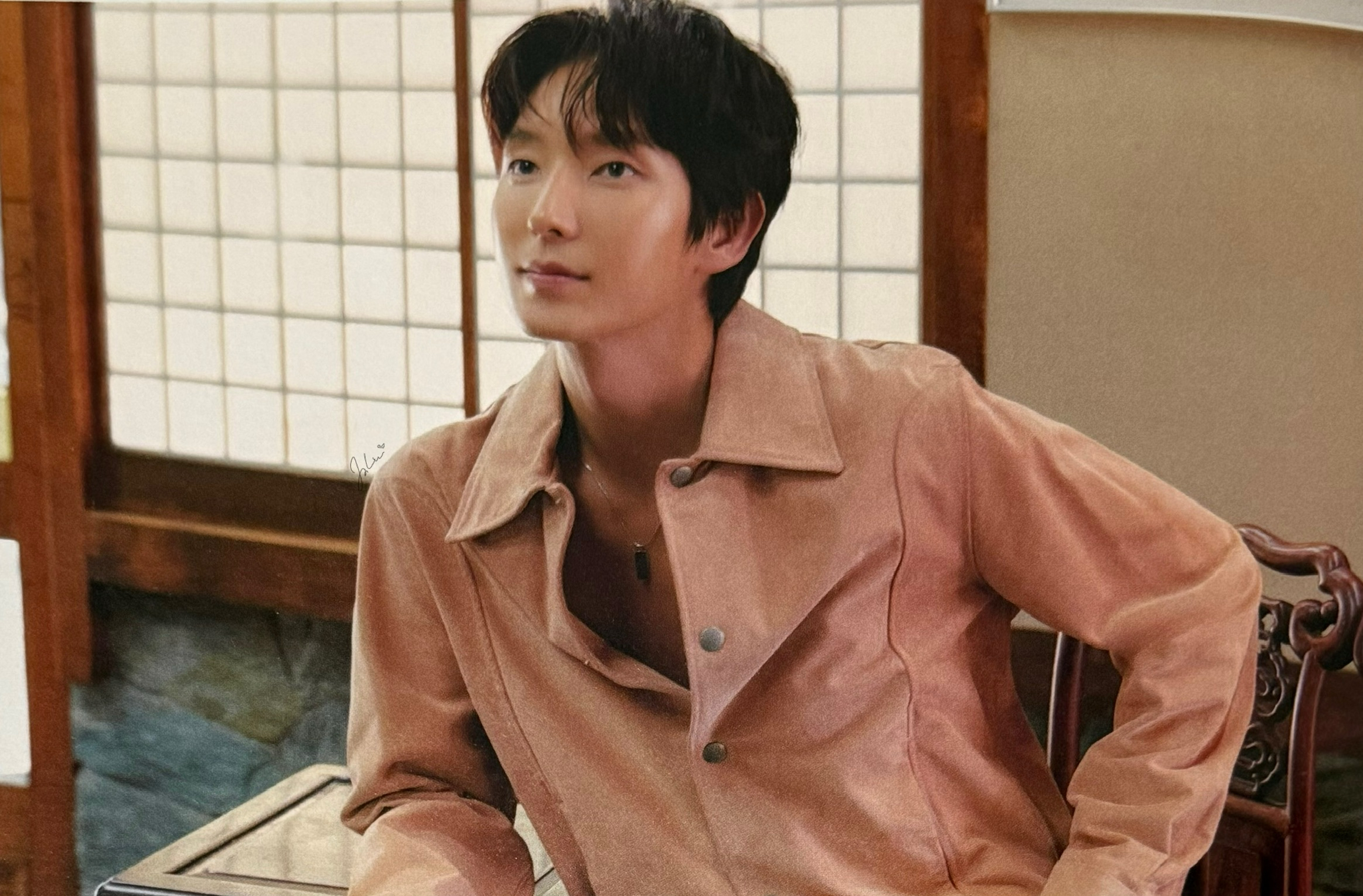 Recent activity shot of Lee Joongi