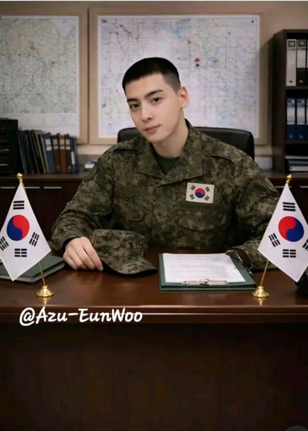 Behind-the-scenes cut of Cha Eunwoo