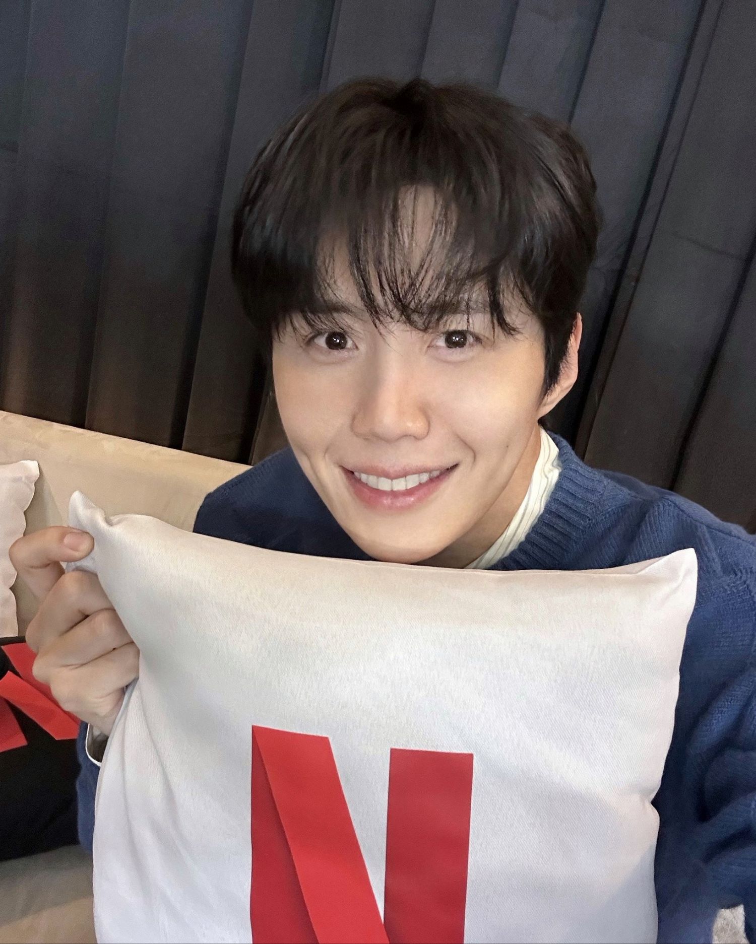 A moment captured by a fan of Kim Seonho