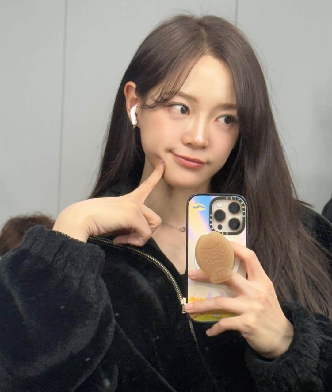 A moment captured by a fan of Kim Sejeong