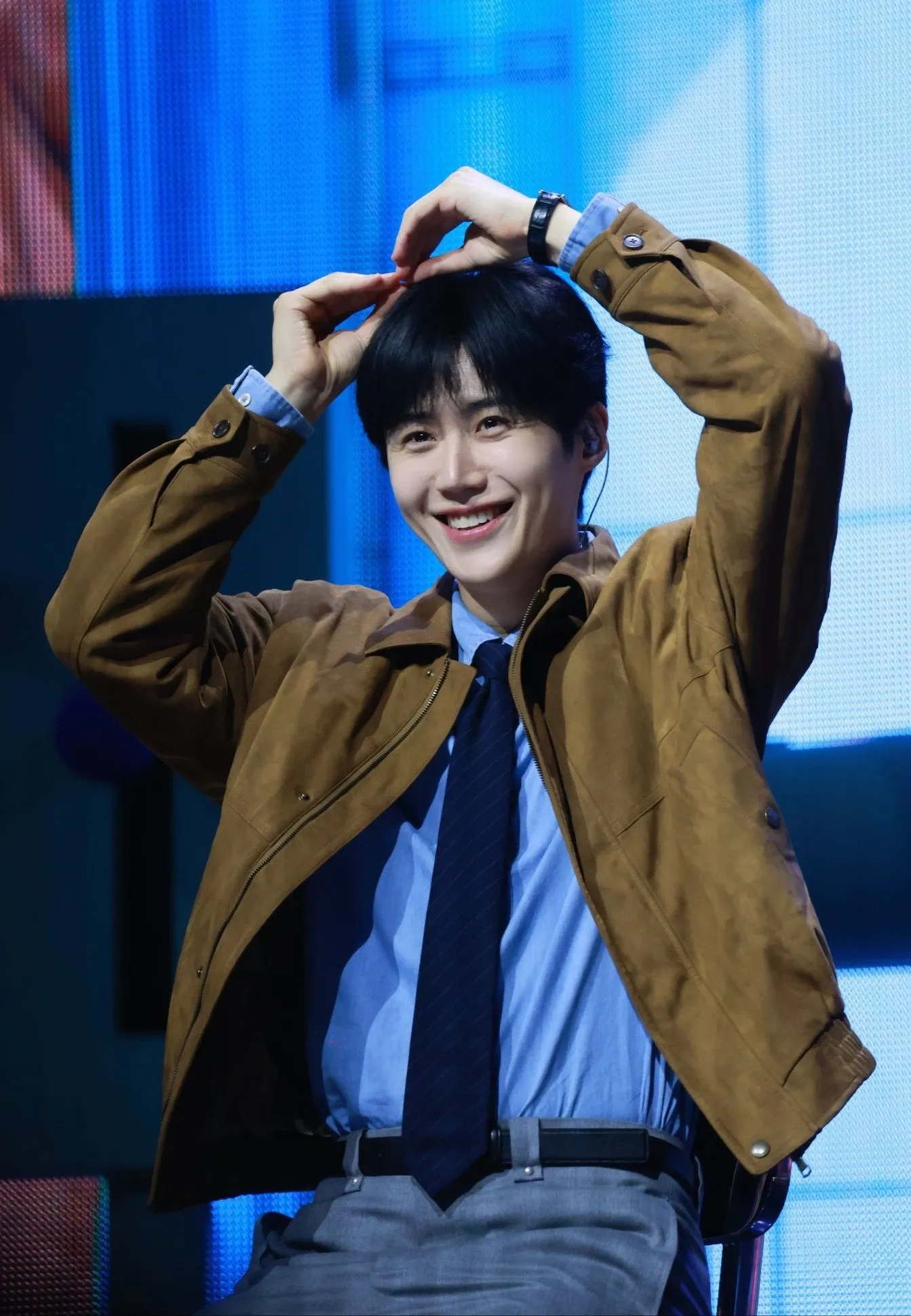 A moment captured by a fan of Kim Seonho