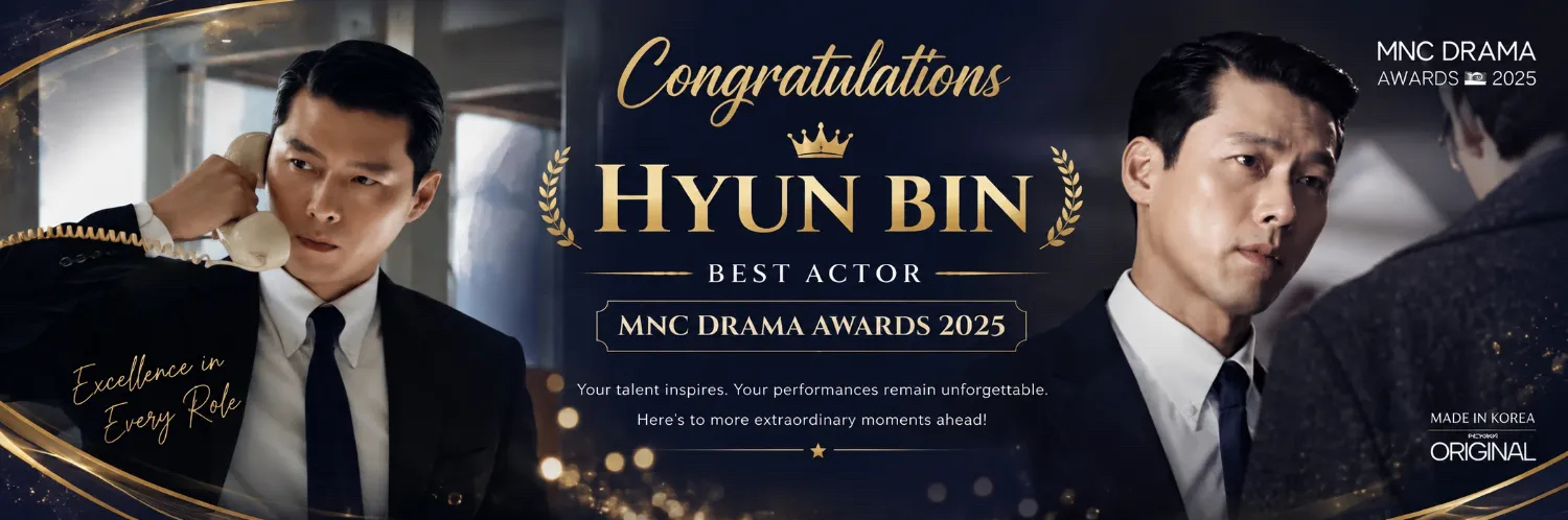 Cuplikan di balik layar dari Hyun Bin