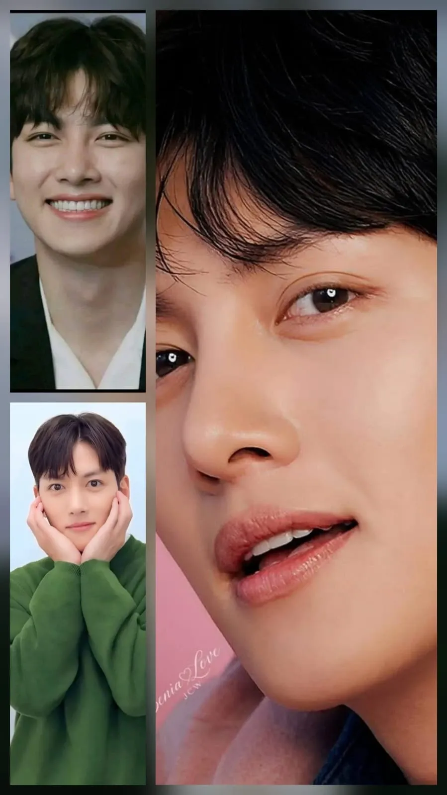 Emotional wallpaper shared by fans for Ji Changwook