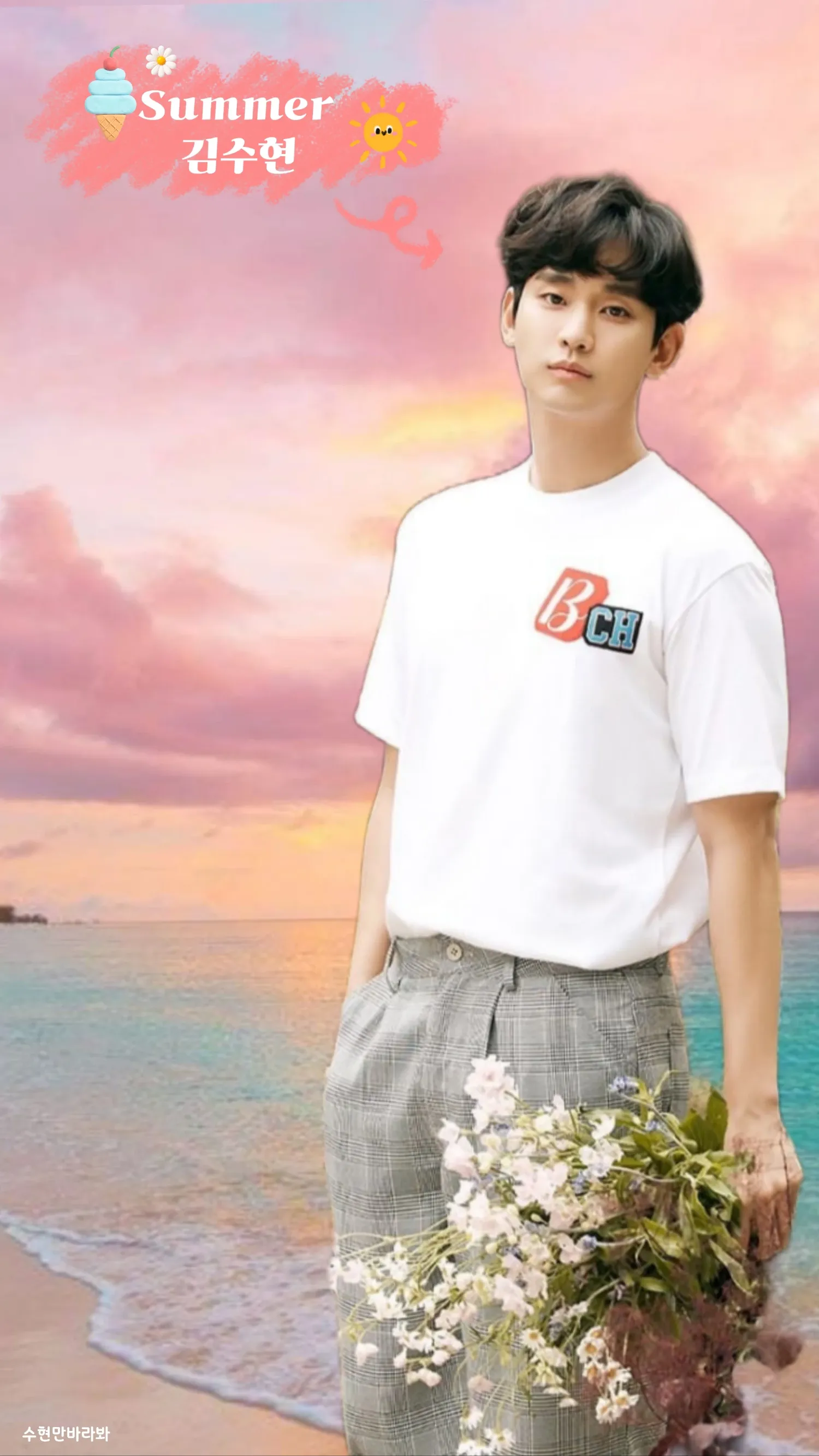 A moment captured by a fan of Kim Soohyun