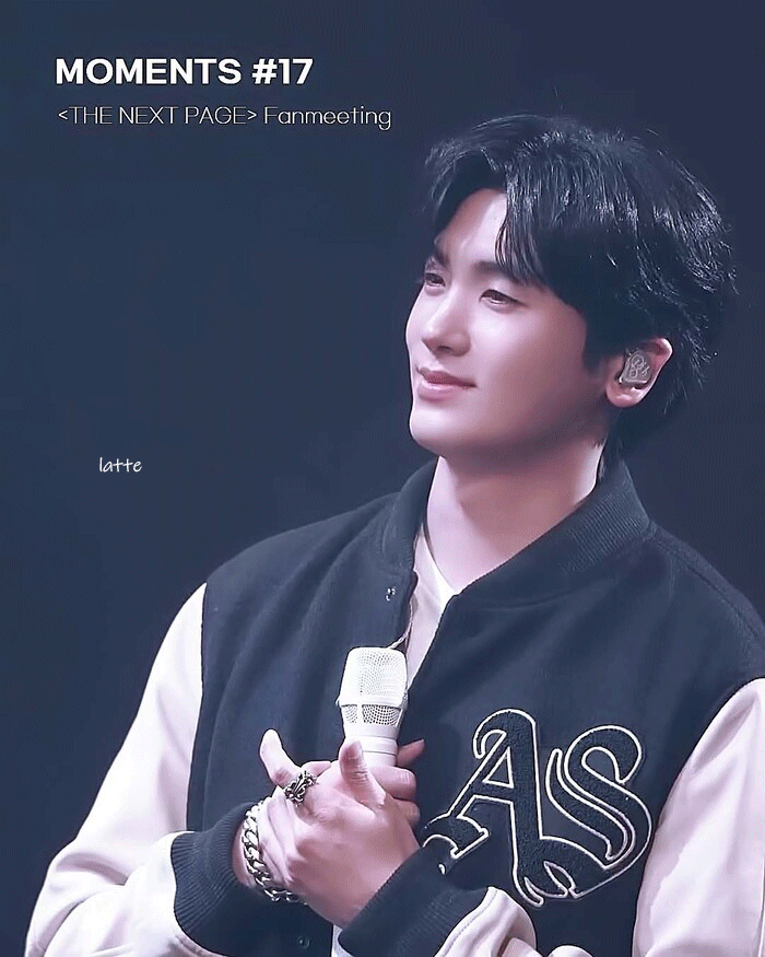 Recent activity shot of Park Hyungsik