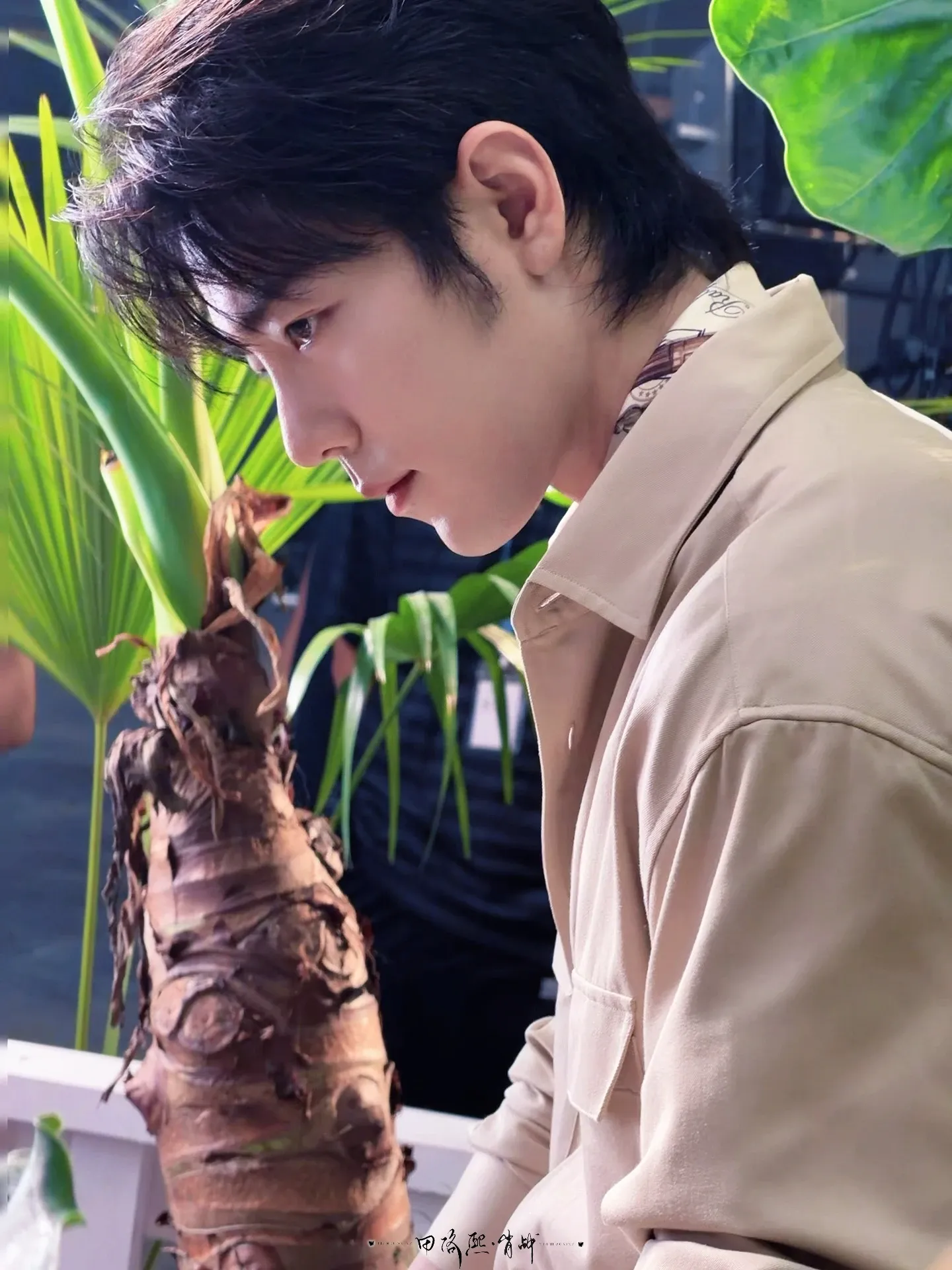 A moment captured by a fan of Xiao Zhan