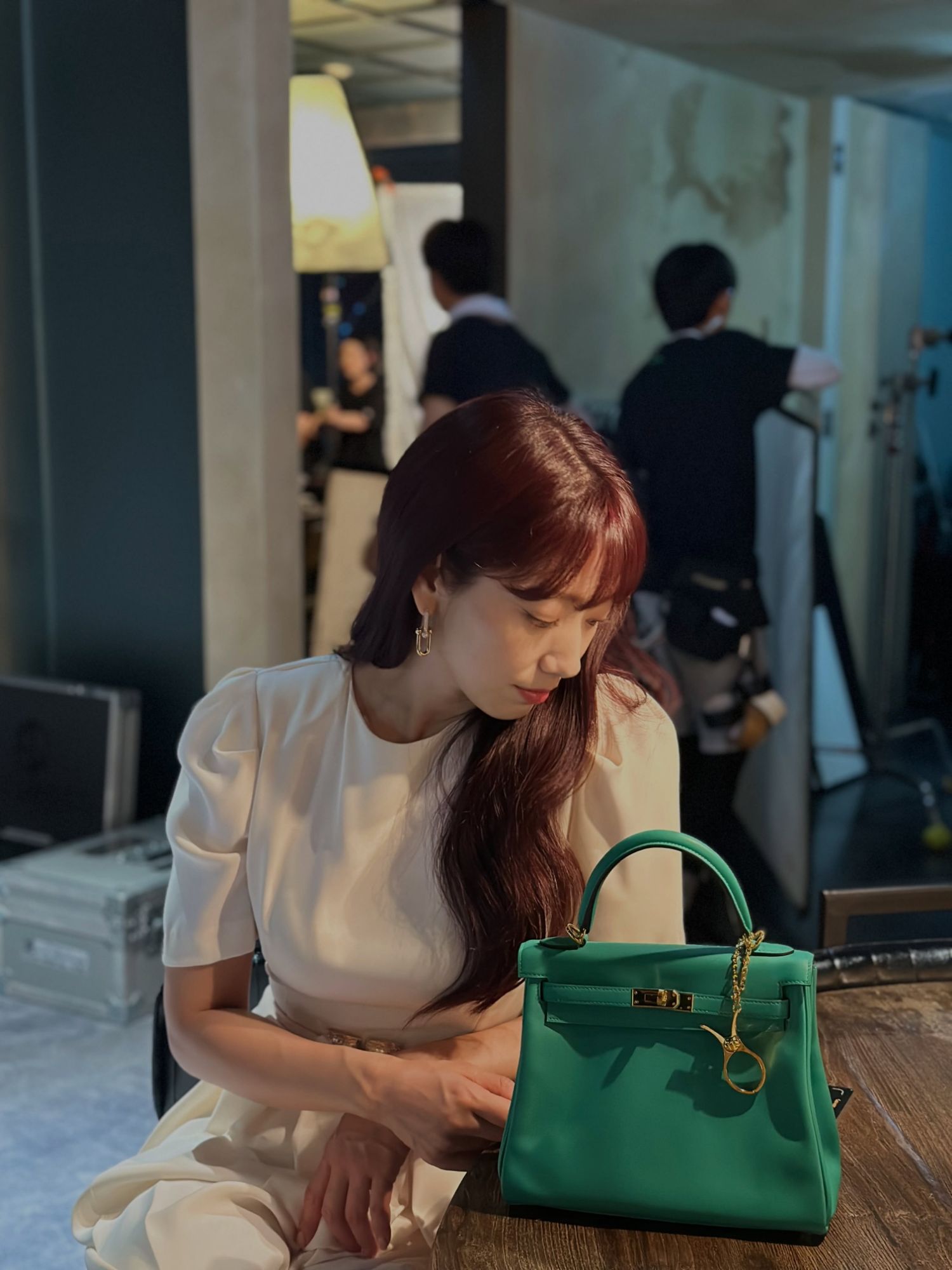 A moment captured by a fan of Park Shinhye