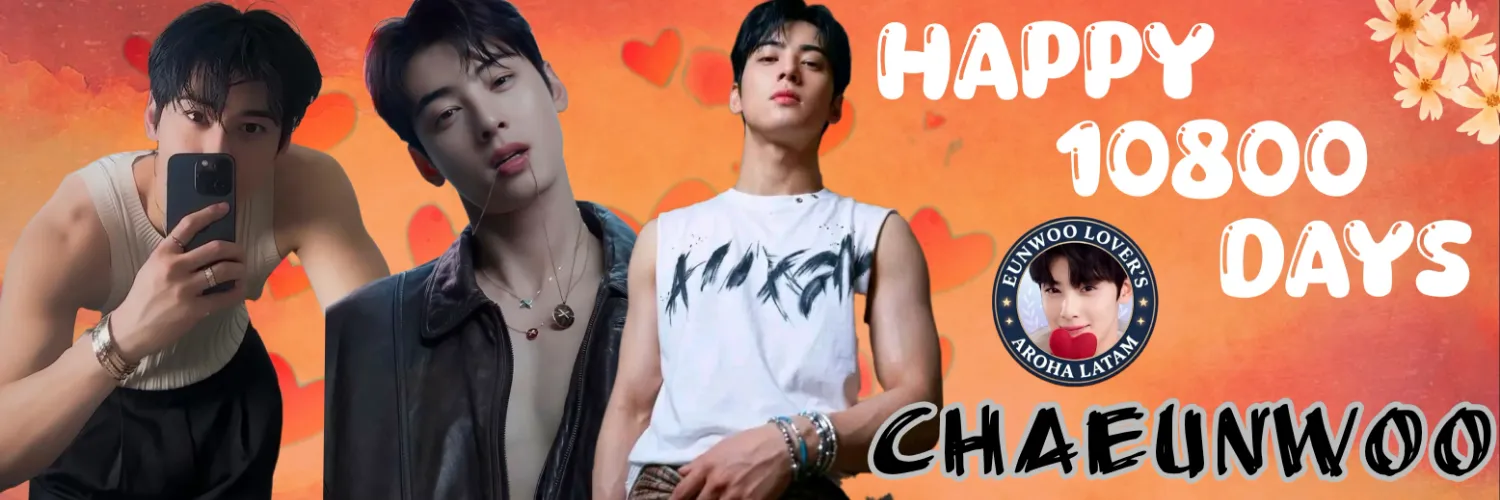 Recent activity shot of Cha Eunwoo
