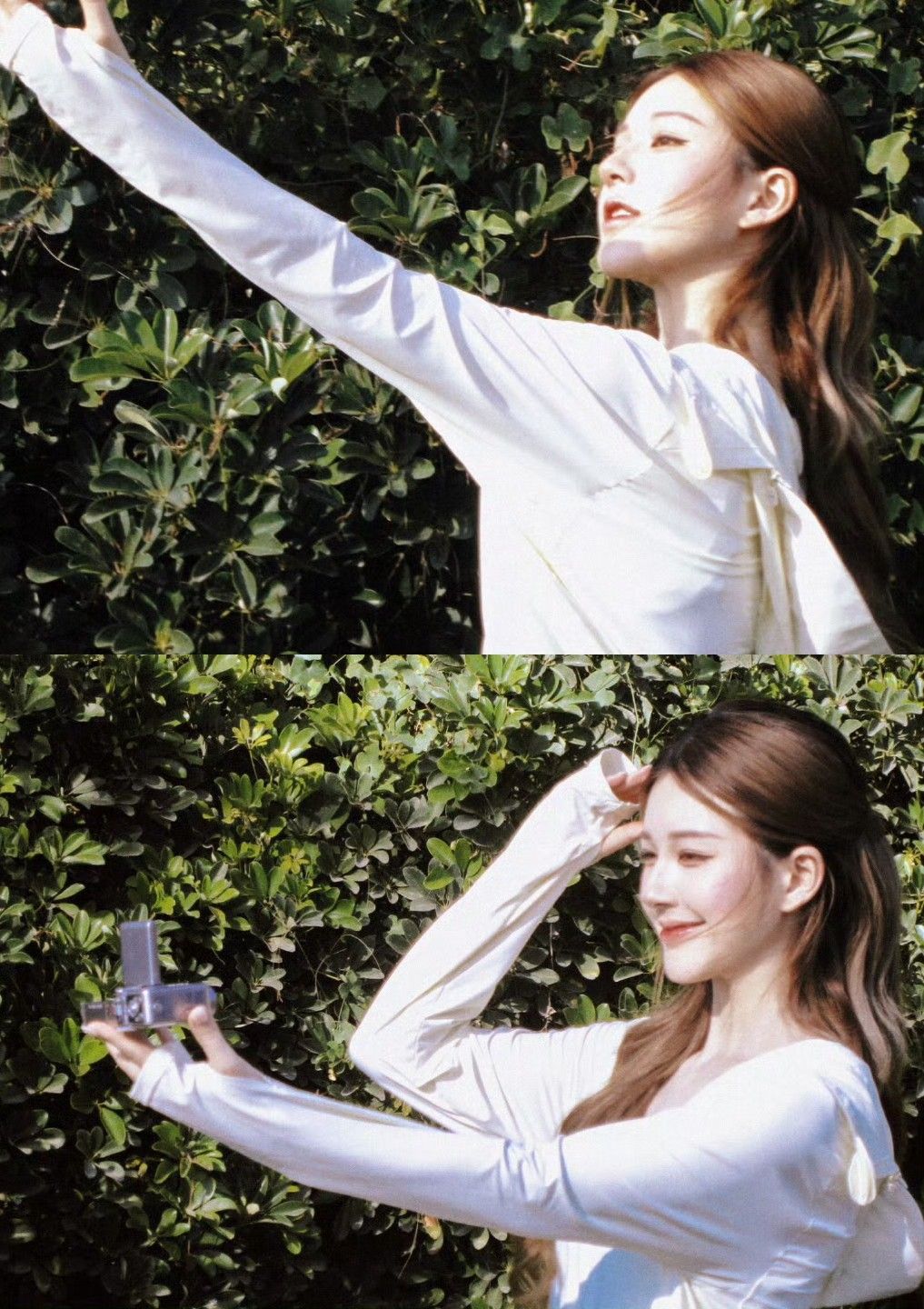 Behind-the-scenes cut of Zhao Lusi