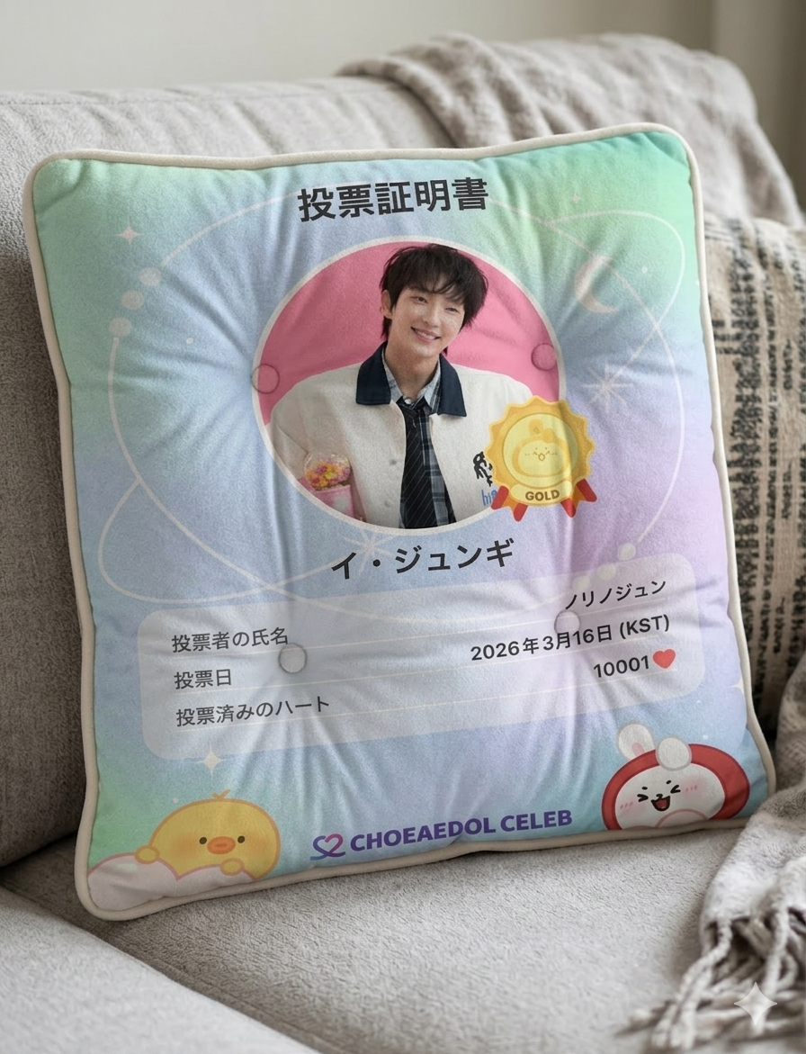 Recent activity shot of Lee Joongi