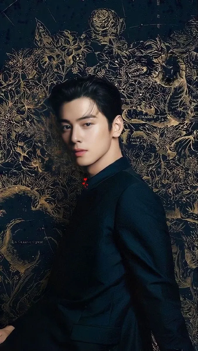 Behind-the-scenes cut of Cha Eunwoo