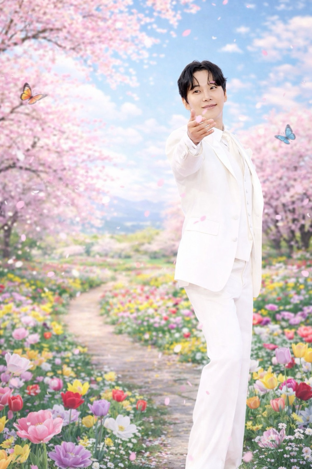 イ・ジュノのビハインドカット