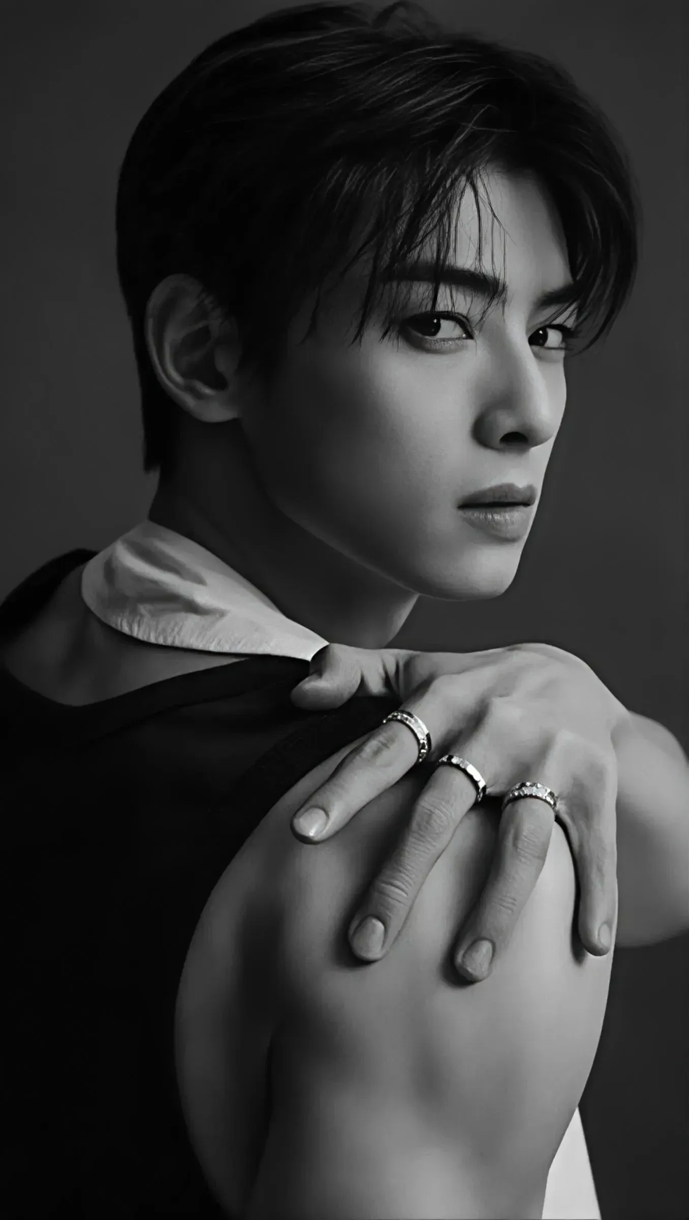 Special wallpaper made by Cha Eunwoo's fans