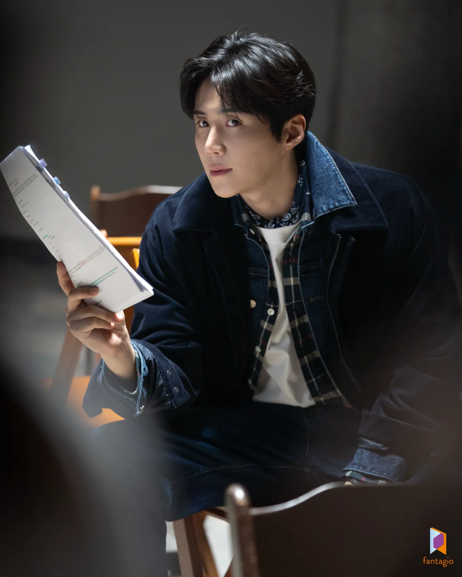 A moment captured by a fan of Kim Seonho