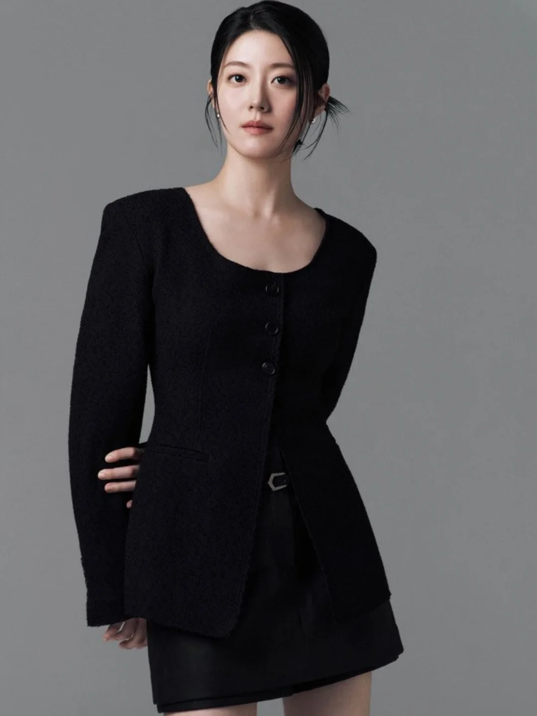 Behind-the-scenes cut of Nam Jihyeon