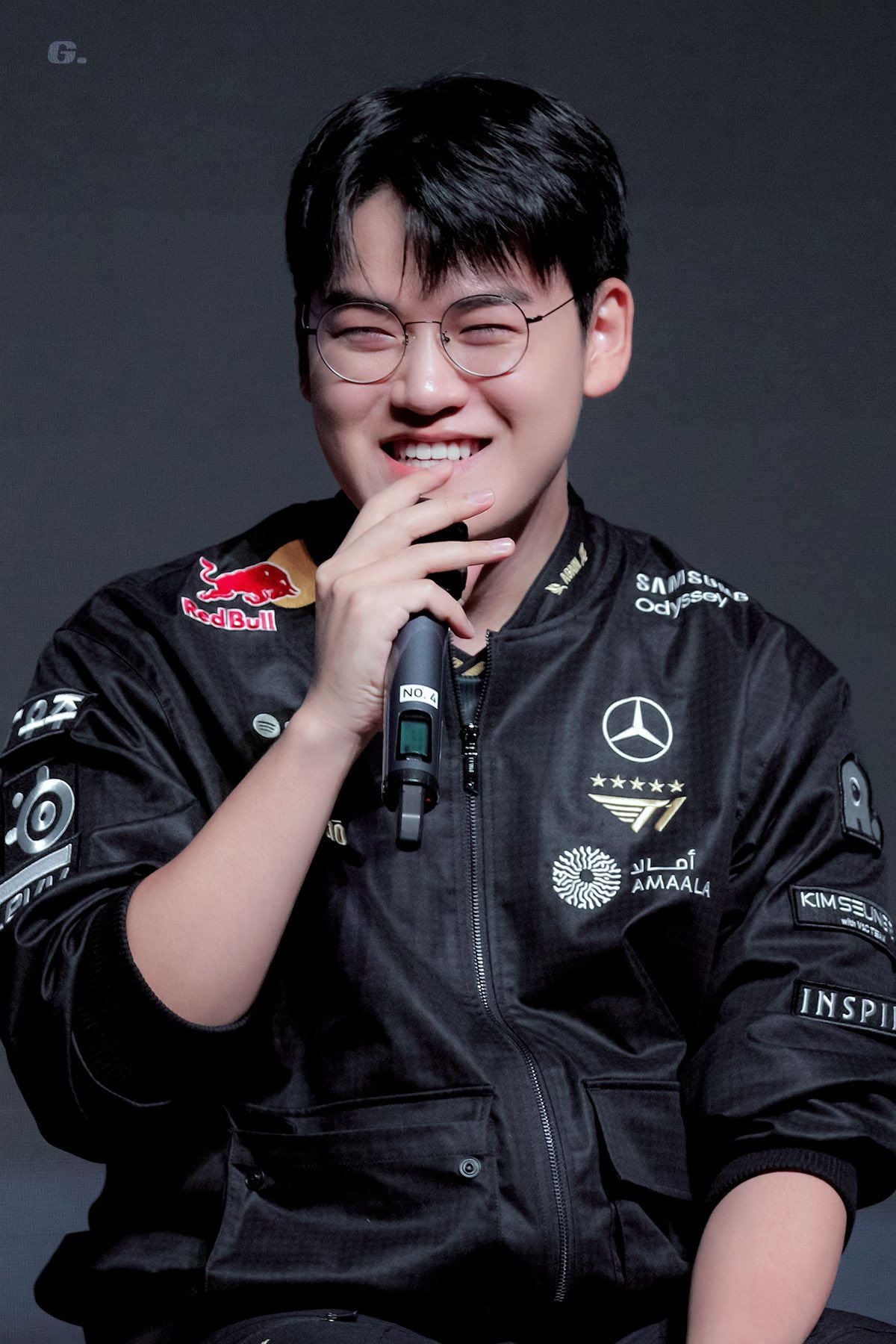 A moment captured by a fan of Gumayusi